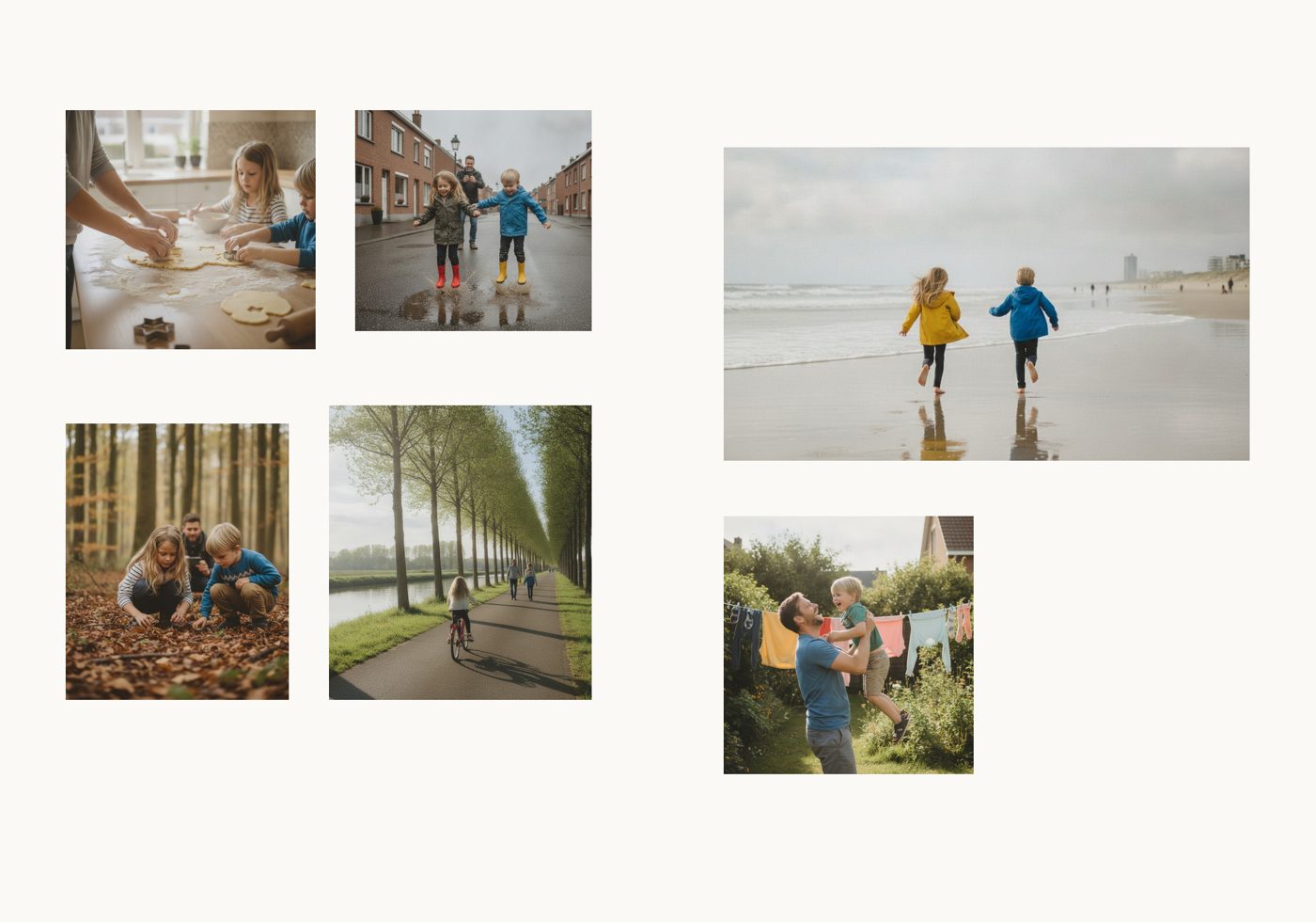 Voorbeeldpagina's uit een jaarboek
